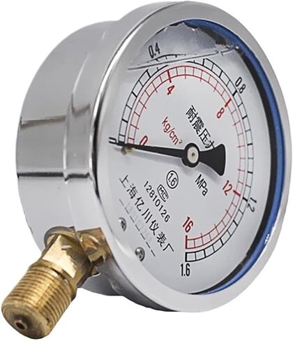 M20 * 1.5mm خيط YN-100 مقياس الضغط المضاد للصدمة مقياس ضغط الزيت 0-1.6MPA DIRER (0-0.4MPa) in Saudi Arabia