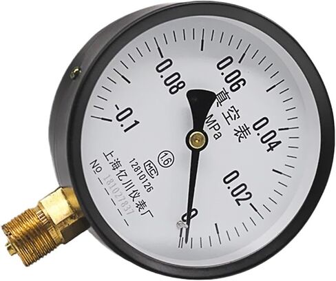 Y100 Vacuum Pressure Gauge -0.1-0Mpa100mm Diameter Vacuum Pump to Measure Negative Pressure Gauge in Saudi Arabia