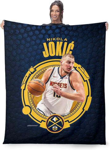 شمال غرب NBA Los Angeles Lakers Luka Doncic Silk Touch Throw بطانية ، 50 × 60 بوصة in Kuwait