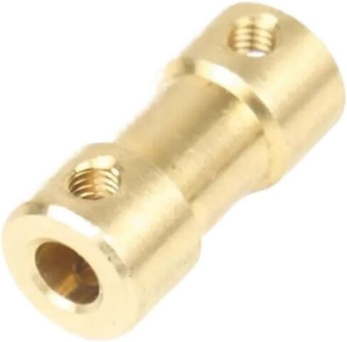 1pc النحاس النحاس الصلب رمح اقتران 2mm 2.3mm 3mm 3.17mm 4mm 5mm 6mm 6.35 مم مقرن محرك (3 مم إلى 5 مم) in Kuwait