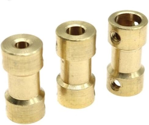 1pc النحاس النحاس الصلب رمح اقتران 2mm 2.3mm 3mm 3.17mm 4mm 5mm 6mm 6.35 مم مقرن محرك (3 مم إلى 5 مم) in Kuwait