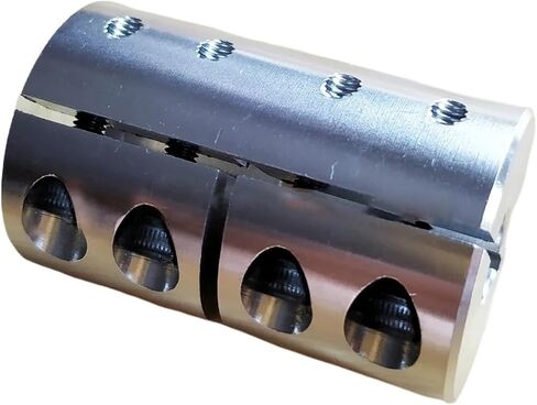 1pc L40 D25 Stepper Motor Coupling Rigid Shaft Rod Coupler Section Carving Machine Screw(6x12mm) in Saudi Arabia