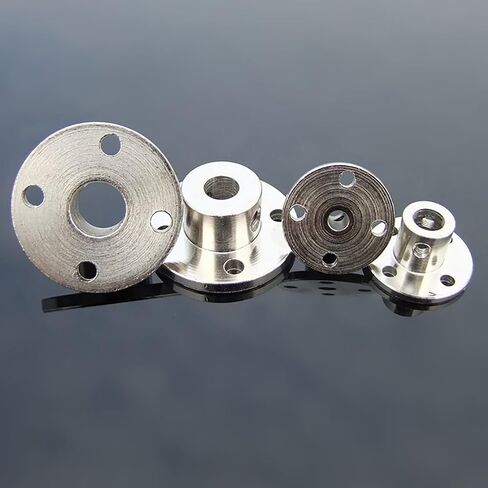 1pcs Flange Rigid Motor Shaft Coupling 3mm 4mm 5mm 6mm 8mm 14mm Coupler Transmission Connector Sleeve Adapter for Boat Car Model(14mm) in Saudi Arabia