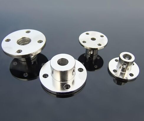 1pcs Flange Rigid Motor Shaft Coupling 3mm 4mm 5mm 6mm 8mm 14mm Coupler Transmission Connector Sleeve Adapter for Boat Car Model(14mm) in Saudi Arabia
