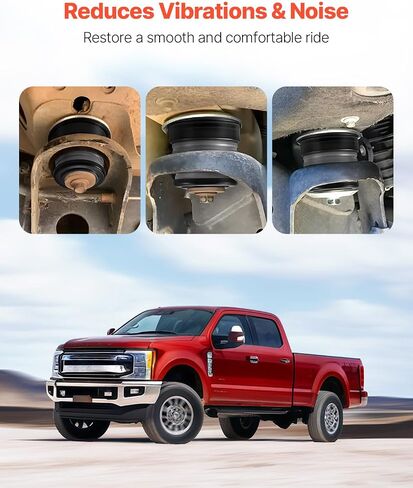 طقم جلبة جبل جبل Vevor ، متوافقة مع 2008-2016 F250 F350 Super Duty ، 48 PCS Silicone Mount Mount ، بديل سريع ، مكونات متينة لتحسين أداء القيادة الوعرة ، الرمادي in Saudi Arabia