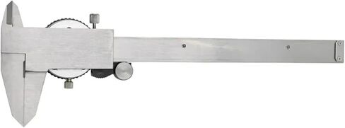 150 مم 6 بوصة قرص الدقيق الدقيق القرص الفرجار Vernier Caliper Micrometer مقياس الاتصال الهاتفي 0.01mm (0-200mm 0.01mm) in Kuwait