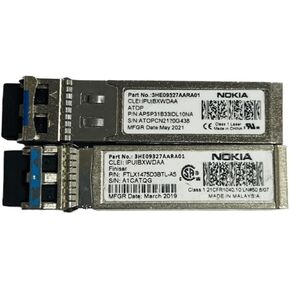Optical Module 10G Single Mode Module 10g 10kM 3HE09327AARA in Saudi Arabia