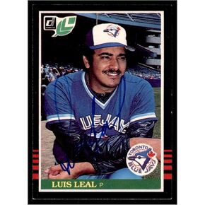 Luis Leal Toronto Jays تم توقيعه 1985 Donruss Leaf Card #29 - MLB Motoprooged Cardsball Cards in Saudi Arabia