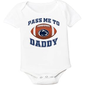 Penn State Nittany Lions Football Pass Me To Daddy - Mommy - Uncle - Auntie Baby Bodysuit in Kuwait