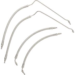 4PCS طاقة طاقة طاقة تميل الأسطوانات هي مجموعة خرطوم هيدروليكي للزئبق mercruiser r mr alpha one ، من أجل Bravo I III X ، من أجل XR XZ Sterndrives # 32-99904Q 32-864588 32-864589 in Kuwait