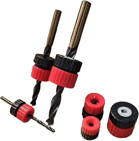 3pieces 3-13mm Drill Bit Stop Collars Adjustable Drill Bit Depth Stop for Carpentry Drill Accessories Woodworking Tool in Saudi Arabia
