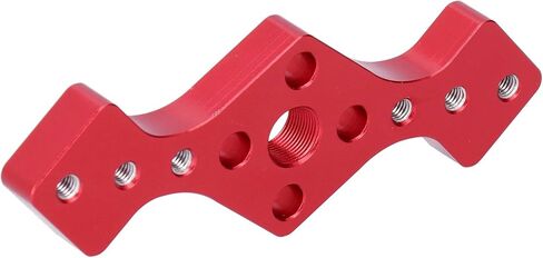 Woodworking Straight Hole Punch Locator Precision Red Aluminum Alloy Drilling Positioner Tool for Accurate Woodworking Projects with 6mm 8mm 10mm Sizes in Kuwait