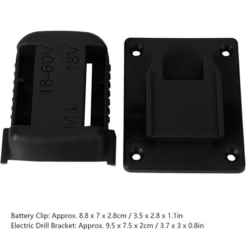 Fixing Device for 20V Battery for 18V Battery and Electric Tools (Black) in Saudi Arabia