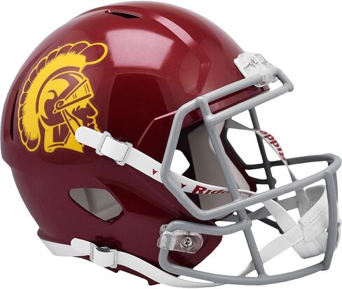 RIDDELL USC TROJANS 2022 الحجم الكامل نسخة طبق الأصل من سرعة كرة القدم in Saudi Arabia
