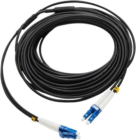 Singlemode Fiber Optic Patch Cord 2 Cores Outdoor(100m ST-ST) in Saudi Arabia
