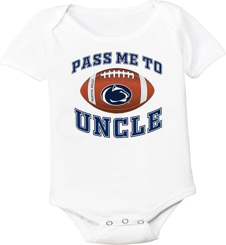 Penn State Nittany Lions Football تمرني إلى Daddy - Mommy - العم - ​​Auntie Baby Bodysuit in Saudi Arabia