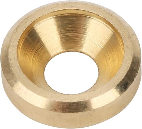 50pcs countersunk نحاس الغسالة النحاس النحاس غسالات غسول المسمار غسالة النحاس النقي نقي مسطح الحشية CNC الآلي للوازم الصناعي (M4) in Saudi Arabia