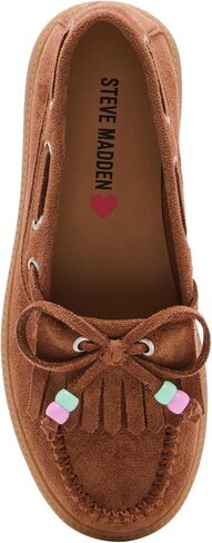 Steve Madden Girls Shoes Girls Krisp Moccasin ، Cognac Multi ، 13 Little Kid in Saudi Arabia