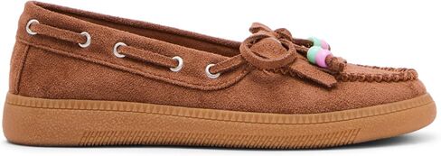 Steve Madden Girls Shoes Girls Krisp Moccasin ، Cognac Multi ، 13 Little Kid in Saudi Arabia