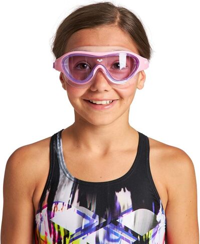 Arena للجنسين شباب The One Junior Swim Mask Awoggles للبنين والبنات الذين تتراوح أعمارهم بين 6 و 12 عدسة بولي كربونات كبيرة مناسبة in Saudi Arabia