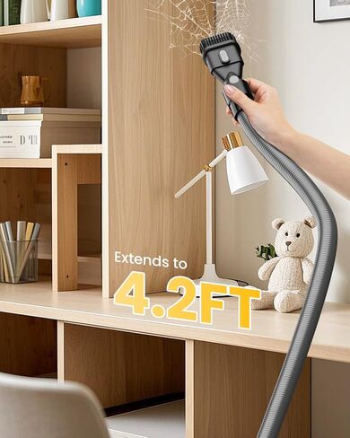 المكنسة الكهربائية اللاسلكية لبطارية DeWalt 20V ، فراغ عصا خفيفة الوزن 7 في 1 مع مرشح HEPA ، شفط 35 كيلو باسكال ، 350 واط محرك بدون فرش ، 3 أوضاع للسجاد ، الأرضية ، السيارة (البطارية غير متضمنة) in Kuwait