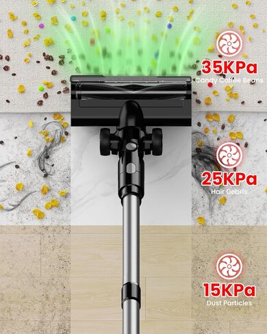 مكنسة مكسورة للاشاة لبطارية MILWAUKEE M18 ، فراغ عصا خفيفة الوزن 7 في 1 مع مرشح HEPA ، شفط 35KPa ، 350W محرك بدون فرش ، 3 أوضاع للأرضية ، السجاد ، السيارة ، البطارية غير متضمنة in Kuwait