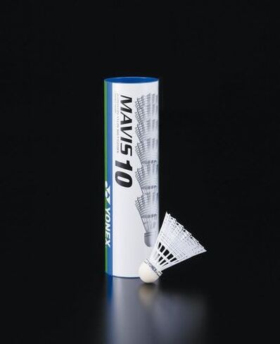 Yonex Mavis 10 Nylon Shutles - White in Saudi Arabia