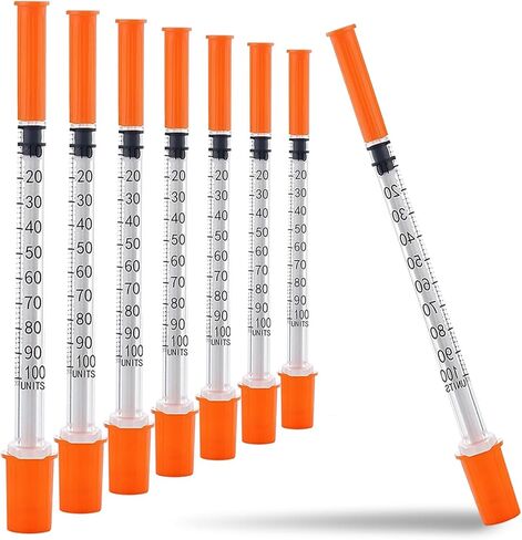 30pack 1cc محاقن مع 29G 1/2 "(13 مم) الإبرة ، لوازم المختبر ، معبأة بشكل فردي (1CC 29G 1/2" -30Pack) in Kuwait