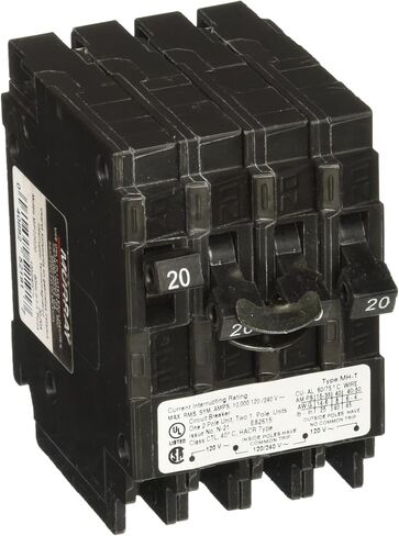 Murray MP22020 واحد 20-AMP مزدوج القطب اثنين 20-amp قاطع دائرة قطب واحد in Saudi Arabia