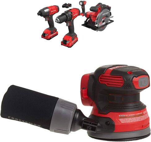 CRAFTSMAN V20 Cordless Drill Combo Kit, 4 Tool (CMCK401D2) in Saudi Arabia