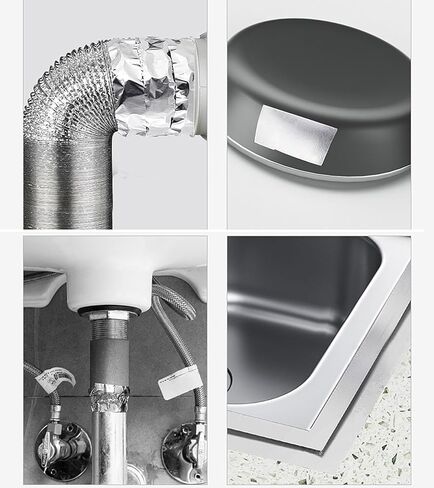 YIKANGHENG Aluminum Foil Tape, 0.1 mm Thick, 1.97 Inch Wide, 65.6 Feet Silver Tape for Metal Repair, Foamboard, Insulation, Sealing and Patching Hot and Cold Air Ducts (1) in Saudi Arabia
