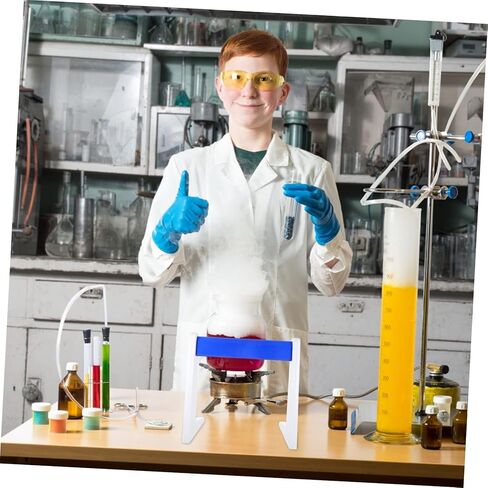 Sturdy L-Shaped Pipette Rack Large Capacity Stand for Linear Pipettes and Lab Glassware in Saudi Arabia