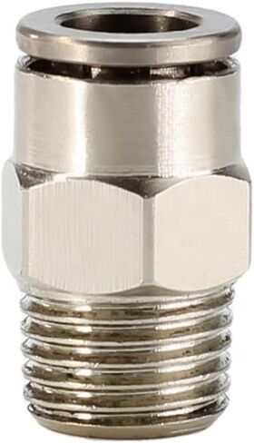 Pneumatic Quick Acpler BSPT Thread 1/8 1/4 3/8 1/2 دفع النحاس في تركيبات Air TKC-PC PNEUMATIC 5PCS in Kuwait