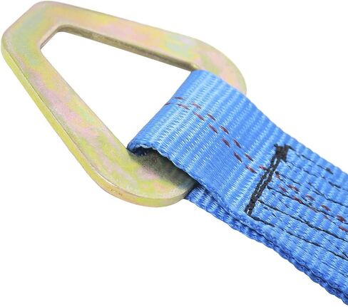 Novelbee 8pcs 2 "× 24" محور ربط حزام مع حلقات D وأكمام واقية لشاحنة سحب سيارة Race (أصفر) in Saudi Arabia
