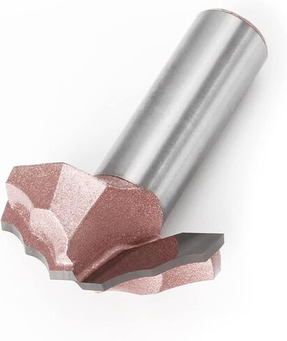 Jinchao-Router bits, 12.7mm Shank Woodworking Door Frame Lace Door Engraving Profiled Lace Cabinet Engraving Router Bit, for Home DIY (Cutting Edge Length : 07011010-12.7MM) in Kuwait