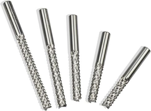 يينغجون 4/6mm جهاز التوجيه CNC لنقش طحن الذرة قاطع Carbide طباعة لوحة نهاية لوحة نهاية (طول الحافة: D4x22x45l) in Kuwait