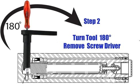 Hydraulic Ram Return Spring Tool, RC102K Seal kit Installation Tool in Kuwait