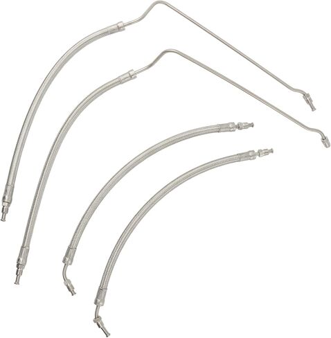 4PCS طاقة طاقة طاقة تميل الأسطوانات هي مجموعة خرطوم هيدروليكي للزئبق mercruiser r mr alpha one ، من أجل Bravo I III X ، من أجل XR XZ Sterndrives # 32-99904Q 32-864588 32-864589 in Kuwait