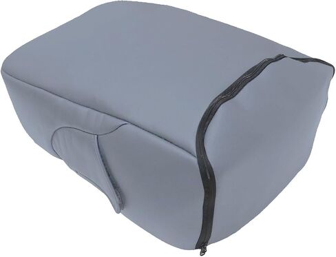 NLQR Center Console Lid Cover, Replacement Armrest Cover, Jump Seat Console Armrest Protective Cover,Microfiber Leather Black Compatible with Chevy Silverado Suburban Tahoe Avalanche GMC Sierra Yuk in Saudi Arabia