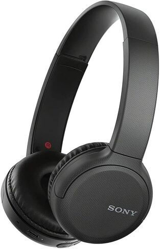 Sony Wireless Headphones WH-CH510: Wireless Bluetooth On-Ear Headset with Mic for phone-call, Blue in Saudi Arabia