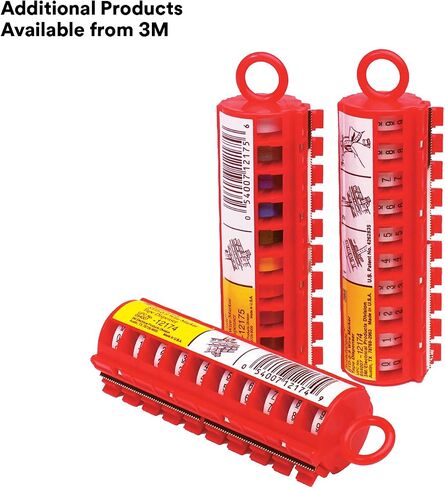 3M Scotchcode Wire Marker Tape Refill Roll, SDR-0-9, 10 Rolls, Numbering 0 thru 9 in Saudi Arabia