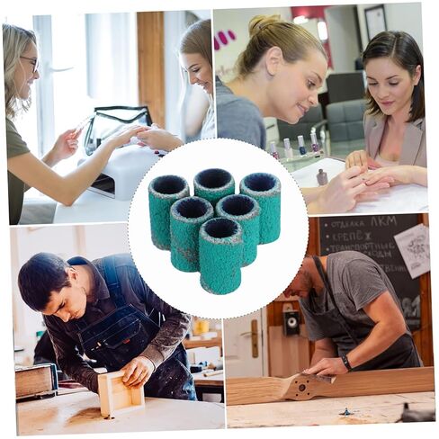 didiseaon 100pcs إكسسوارات الأظافر رمل الأظافر حلقة مريحة لمسة حماية الجلد حلقة كاشف in Kuwait