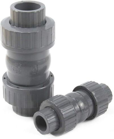 صمام فحص UPVC 20-63mm نقابة غير عائدات لا تمنع موصلات صمام أنبوب مياه التدفق الخلفي (DN32) in Saudi Arabia