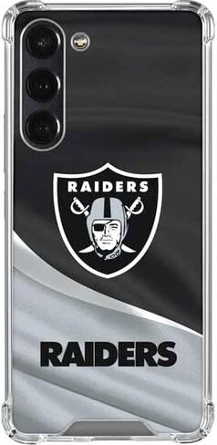 Skinit Clear Phone Case متوافق مع Galaxy S24 Fe - تصميم NFL Las Vegas المرخص رسميًا in Saudi Arabia