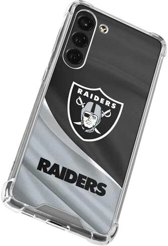 Skinit Clear Phone Case متوافق مع Galaxy S24 Fe - تصميم NFL Las Vegas المرخص رسميًا in Saudi Arabia