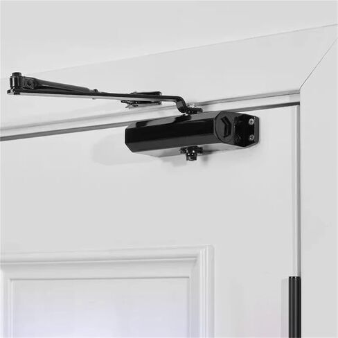 Hydraulic Buffer Automatic Door Closer 25KG to 85KG Adjustable Speed Positioning Door Closing Equipment Metal Spring Buffer(L-Automatic Payment) in Saudi Arabia