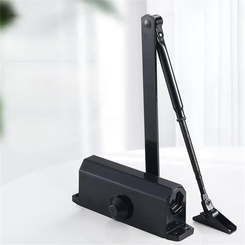 Hydraulic Buffer Door Closer 25KG to 80KG Adjustable Speed Door Closing Equipment Mute Soft Closing Door Hardware(L-Automatic Payment) in Saudi Arabia