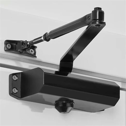 Hydraulic Buffer Door Closer 25KG to 80KG Adjustable Speed Door Closing Equipment Mute Soft Closing Door Hardware(L-Automatic Payment) in Saudi Arabia