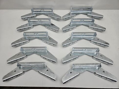 (10) Pontoon Trailer V Wing Brackets Bunk Bolster Boat Pontoon V Wing Brackets in Saudi Arabia