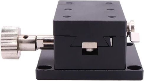Micrometer Sliding Table X Axis LWX4060 Manual Dovetail Groove Guided Displacement Platform knob Slide Table in Saudi Arabia